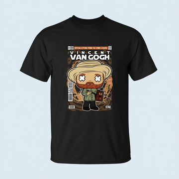 Vincent Van Gogh Funko Pop Comic Book T-Shirt
