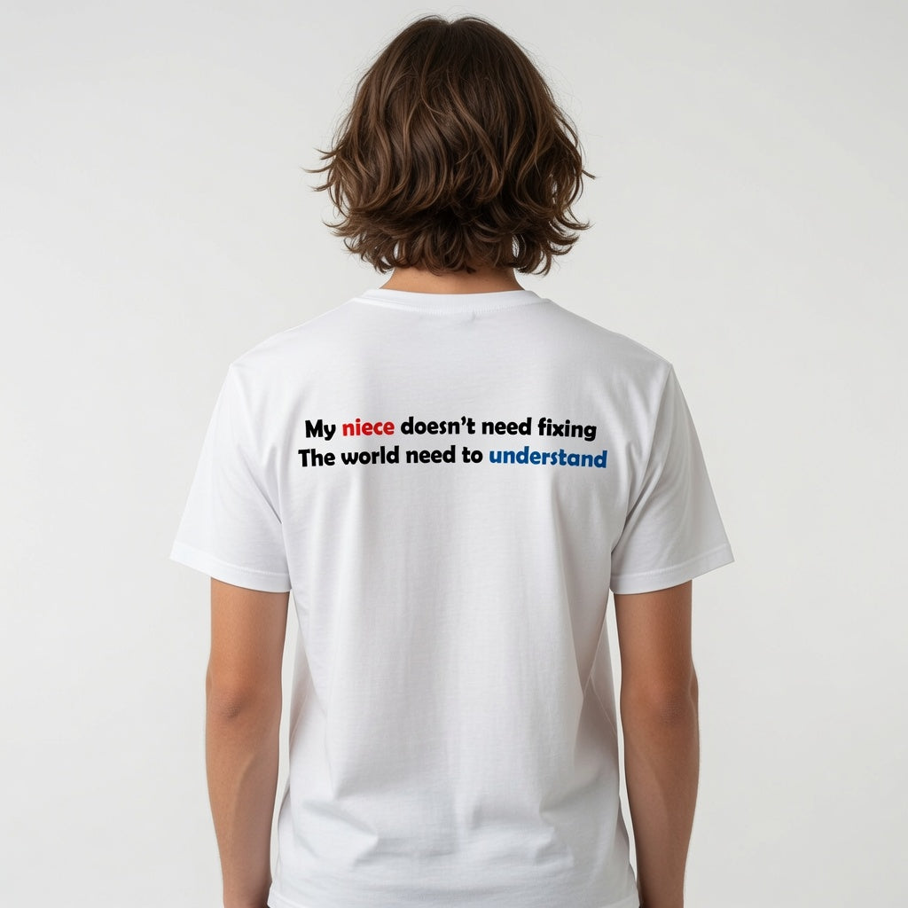"My Niece Doesn't Need Fixing" Advocacy Sweatshirt For Uncle and Aunty