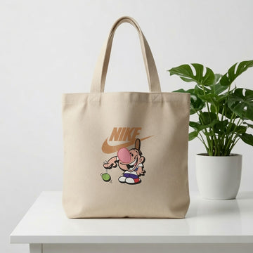 Classic Cartoon Character Canvas Tote Bag | Vintage Nostalgia Streetwear Tote