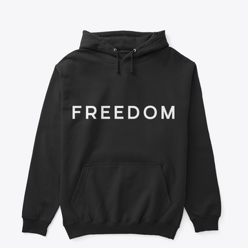 Freedom Essential Sans-Serif Hoodie