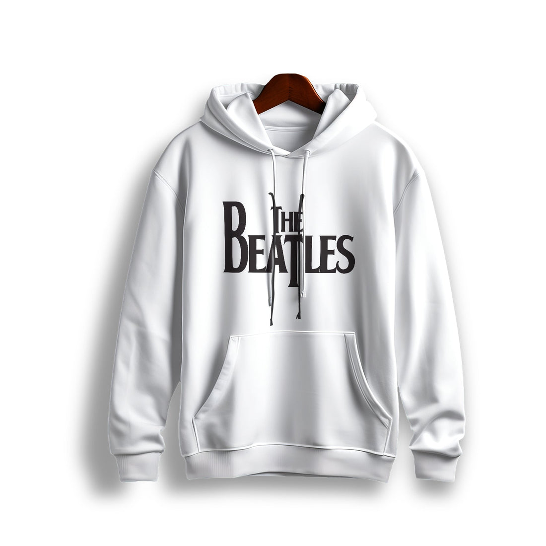 The Beatles Classic Logo White Hoodie