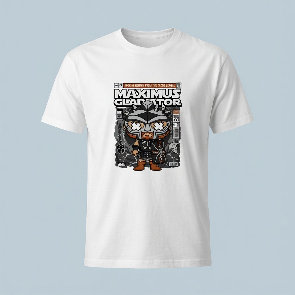 "Maximus Gladiator" Special Edition Comic Graphic T-Shirt