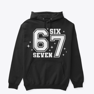 Six Seven Meme for Gen Alpha Kids and Adults Hoodie