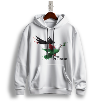 Free Palestine Dove of Peace Hoodie