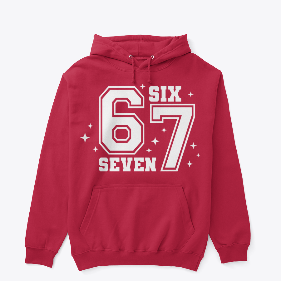 Six Seven Meme for Gen Alpha Kids and Adults Hoodie