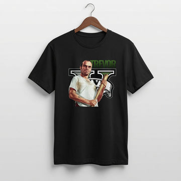 Men's "Trevor" Open-World Crime Graphic T-Shirt