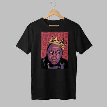 The Notorious B.I.G. King of NY Crown Pop-Art Hip-Hop T-Shirt