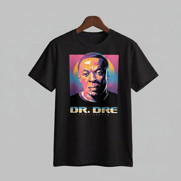 Dr. Dre The Chronic Retro Pop-Art Hip-Hop Graphic T-Shirt