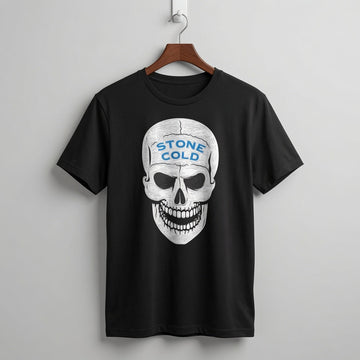"Stone Cold" Skull Graphic Tee