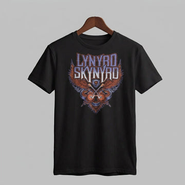 Lynyrd Skynyrd Classic Flying Eagle Southern Rock Graphic T-Shirt