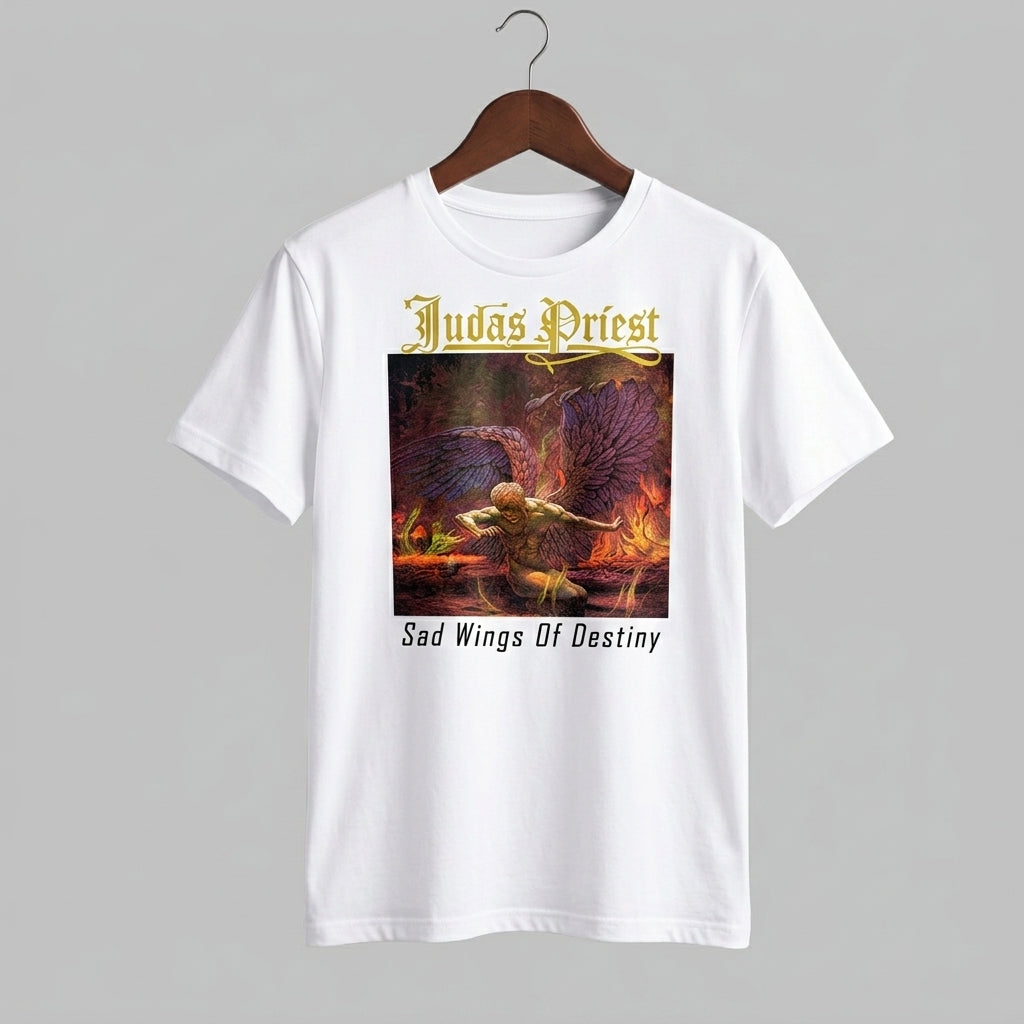 Judas Priest Screaming for Hungary Heavy Metal Graphic T-Shirt