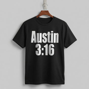 Austin 3:16" Retro Wrestling Graphic Tee
