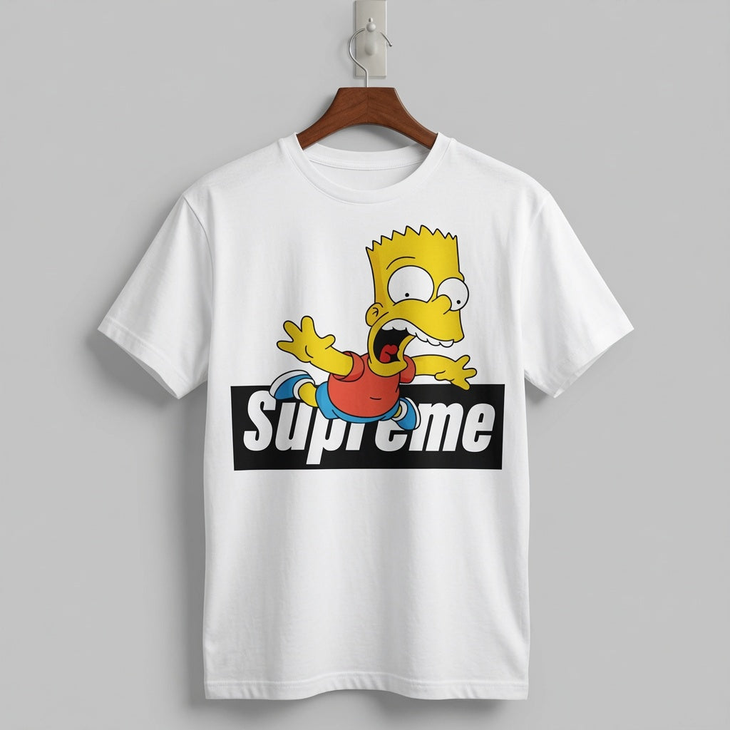 Bart Simpson "Falling" Graphic Tee