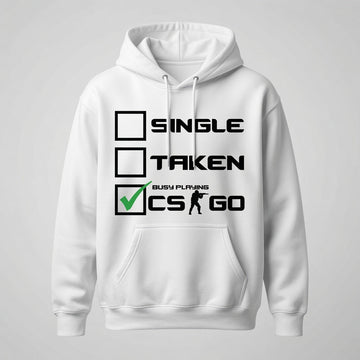 Counter-Strike CS:GO Meme Graphic Pullover Hoodie