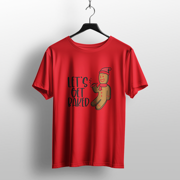 Lets Get Baked Gingerbread Man T-Shirt