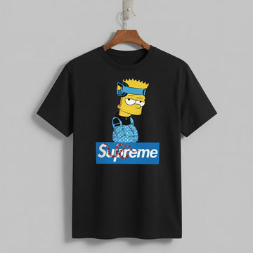 Bart Simpson "Hypebeast Blue" Graphic Tee