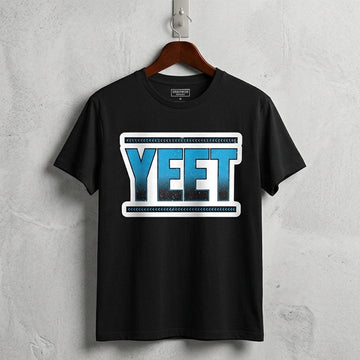 "YEET" Graphic Tee – Premium White Cotton T-Shirt