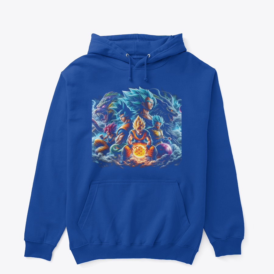 Legendary Saiyan Evolutions Graphic Hoodie