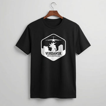 Men's "Verdansk Where We Dropping Boys" Graphic T-Shirt