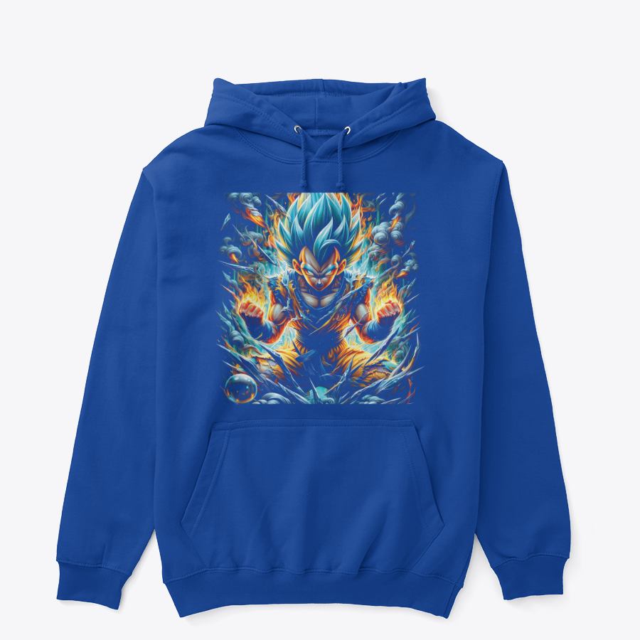 Legendary Saiyan God Evolution Graphic Hoodie | Ultra Transformation Series