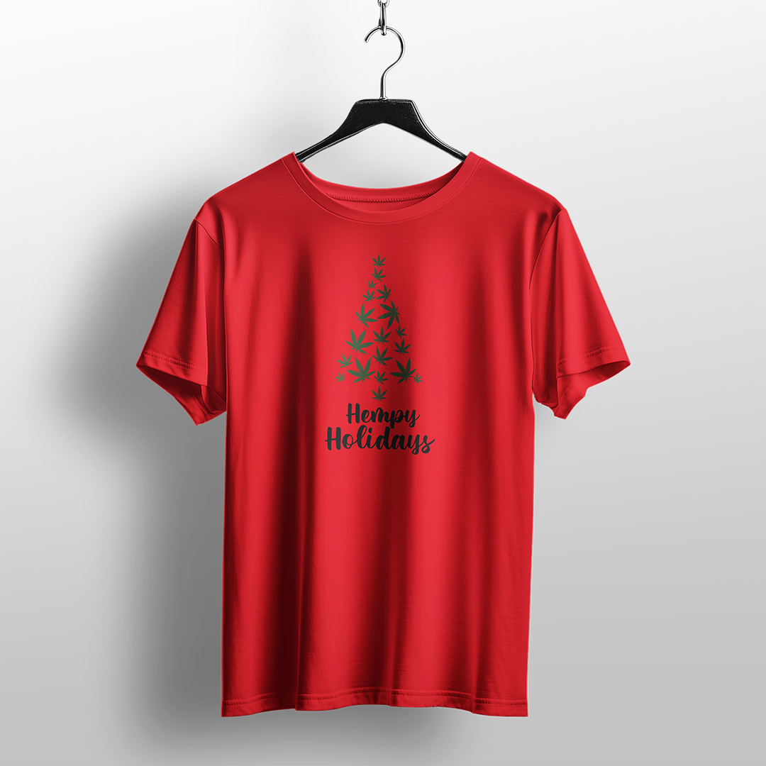 Hempy Holidays Cannabis Christmas T-Shirt