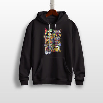 Bomberman 4 Retro Video Game Hoodie