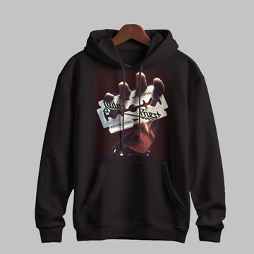 Denim Iconic Fullmetal Graffiti Printed hoodie