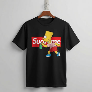 Bart Simpson "Spray Paint" Graphic Tee