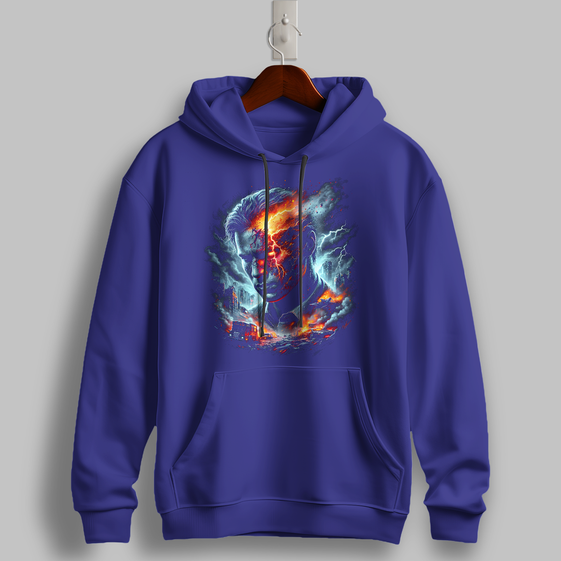 "Eclipse Avenger" Graphic Hoodie