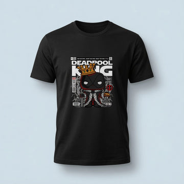 Deadpool King Comic Book Graphic Tee