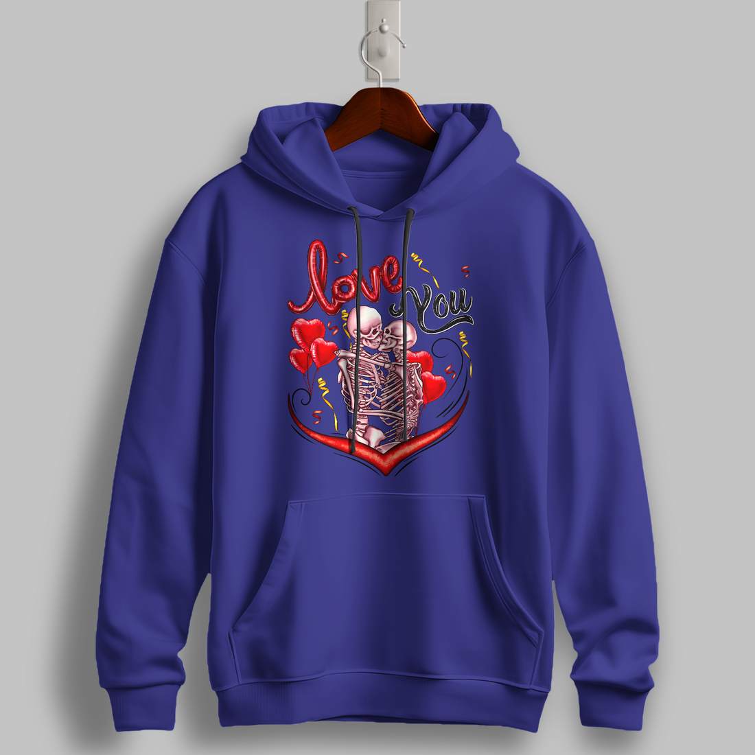 Skull Valentine Hoodie