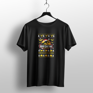 Jurassic Park Ugly Christmas Sweater T-Shirt